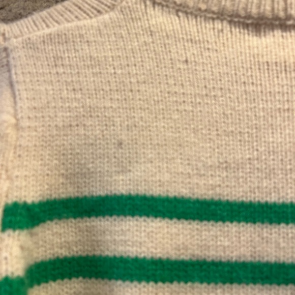 &Merci Striped Sweater green and cream - Picture 3 of 8